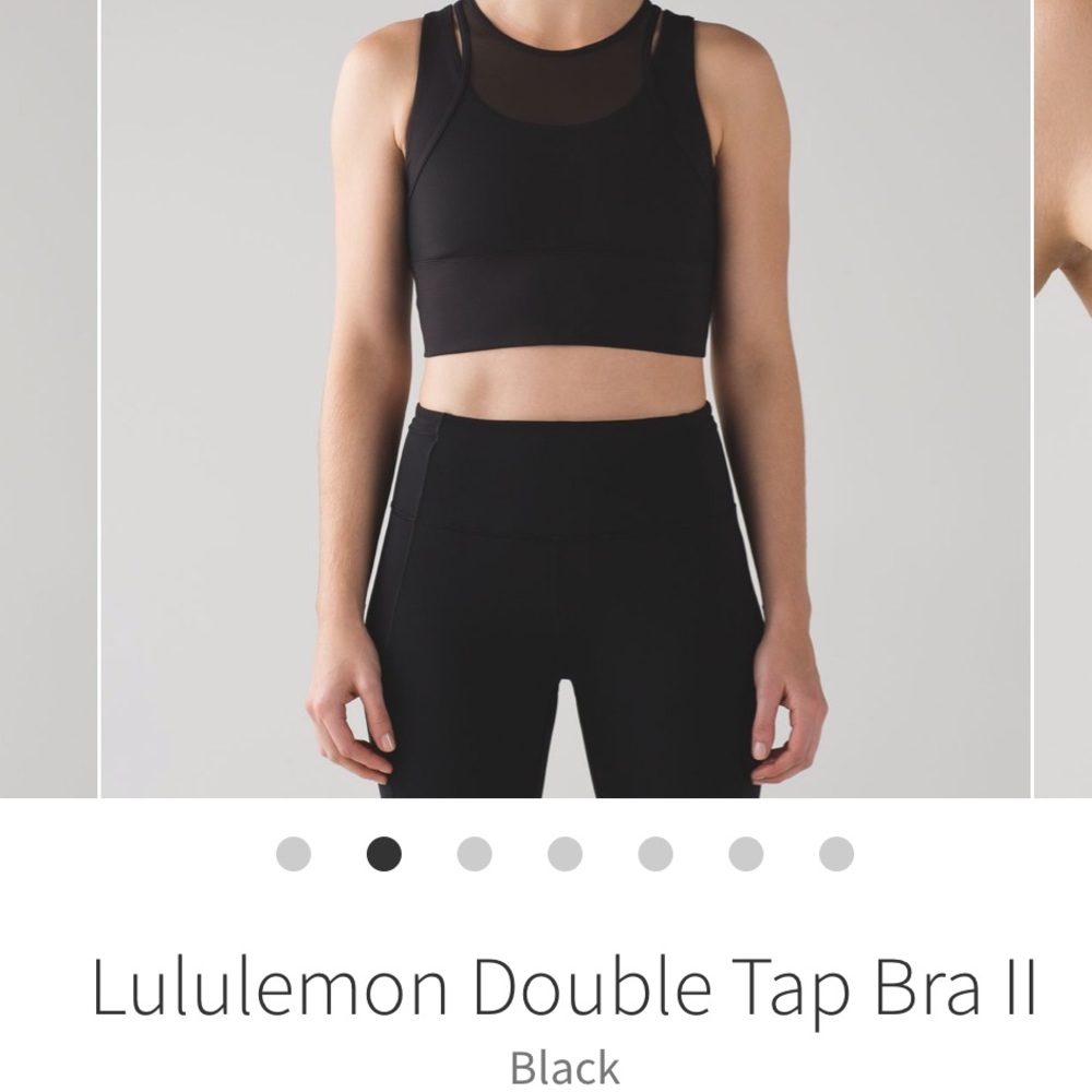NWT LULULEMON Double Tap Bra II SZ8